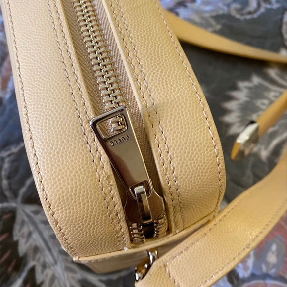 Furla Block Mini Leather Crossbody - Picture 6 of 8